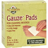 All Terrain Gauze Pads Latex Free - 10 Pads