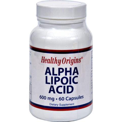 Healthy Origins Alpha Lipoic Acid - 600 Mg - 60 Capsules