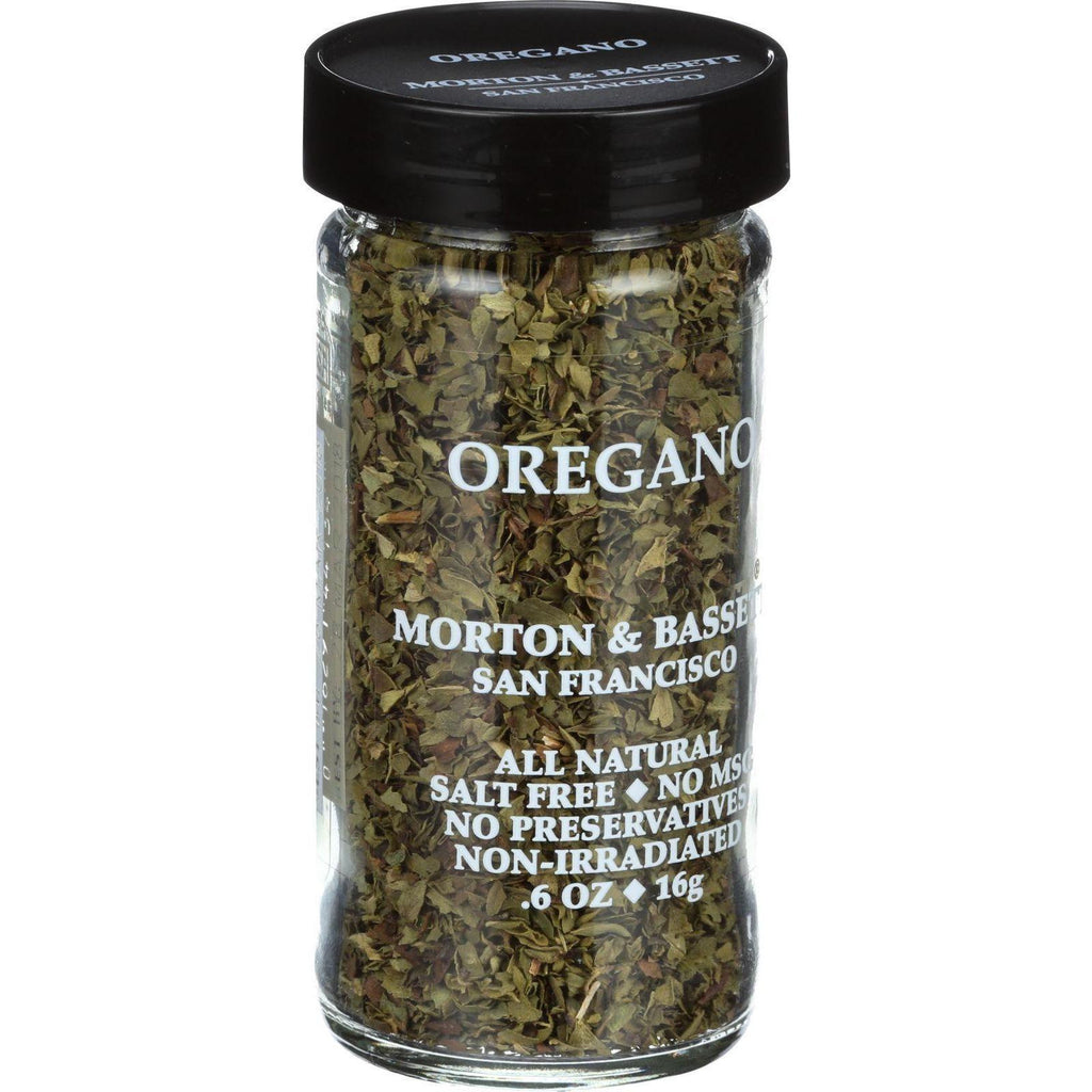 Morton And Bassett Oregano - .6 Oz - Case Of 3