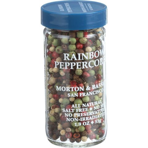 Morton And Bassett Peppercorns - Whole - Rainbow - 1.9 Oz - Case Of 3