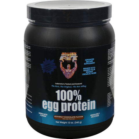 Healthy 'n Fit Nutritionals 100% Egg Protein Heavenly Chocolate - 12 Oz