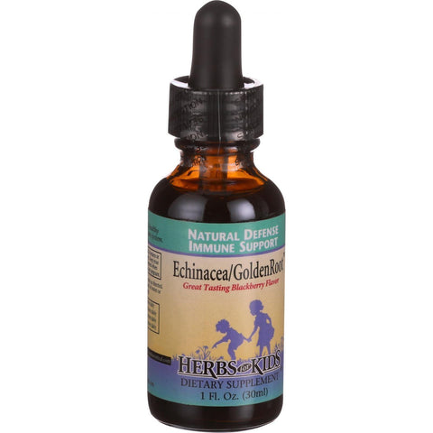 Herbs For Kids Echinacea Golden Root Blackberry Liquid - 1 Oz