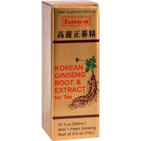Superior Trading Co. Korean Ginseng Root And Ext - 10 Oz