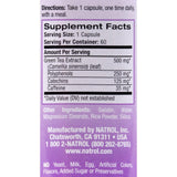 Natrol Green Tea - 500 Mg - 60 Capsules