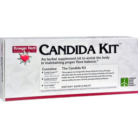 Kroeger Herb Candida Kit - 1 Kit