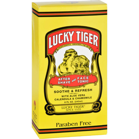 Lucky Tiger After Shave And Face Tonic - 8 Oz