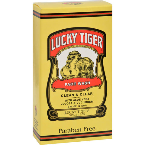 Lucky Tiger Face Wash - 8 Fl Oz