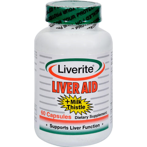 Liverite Liveraid - 60 Capsules