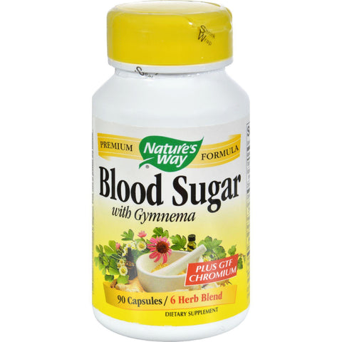 Nature's Way Blood Sugar With Gymnema - 90 Capsules