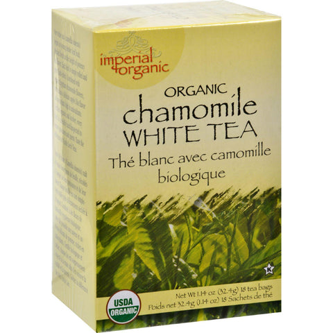 Uncle Lee's Organic Chamomile White Tea - 18 Tea Bags