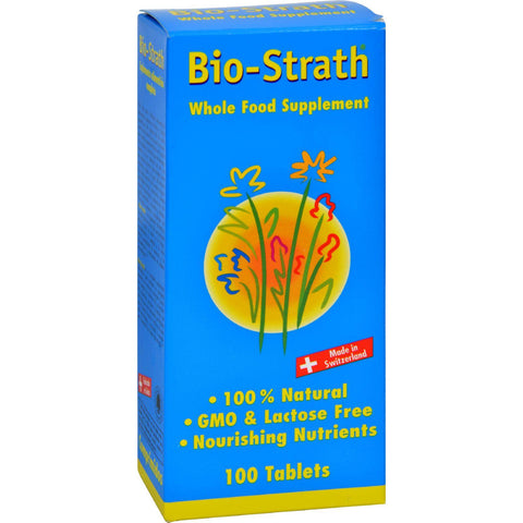 Bio-strath Whole Food Supplement - Stress And Fatigue Formula - 100 Tablets