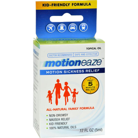 Motioneaze Motion Sickness Relief - Case Of 6 - 5 Ml