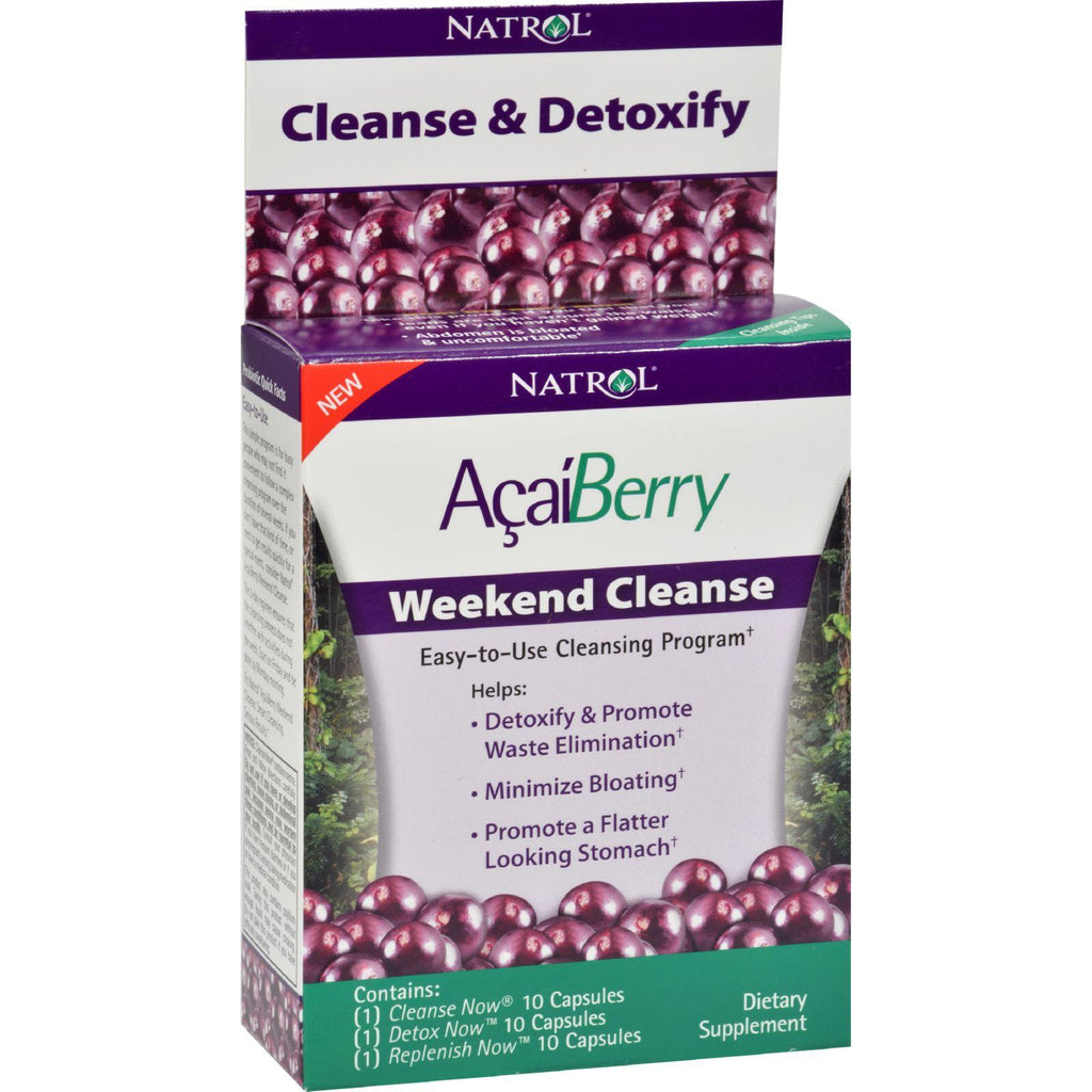 Natrol Acaiberry Weekend Cleanse - 1 Kit