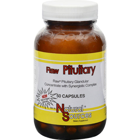 Natural Sources Raw Pituitary - 50 Capsules