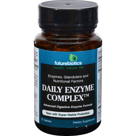 Futurebiotics Daily Enzyme Complex - 75 Tablets