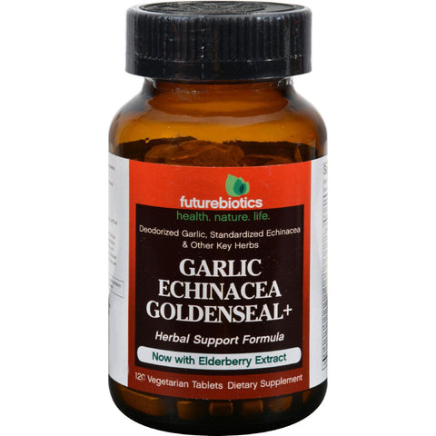 Futurebiotics Garlic Echinacea Goldenseal Plus - 120 Tablets