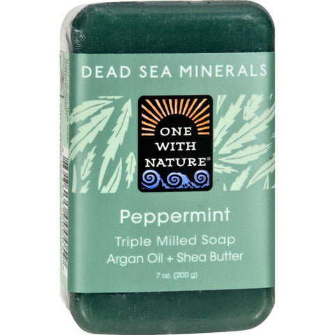 One With Nature Dead Sea Mineral Hemp Soap - 7 Oz