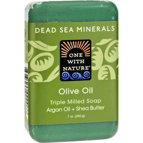 One With Nature Dead Sea Mineral Olive Oil Soap - 7 Oz