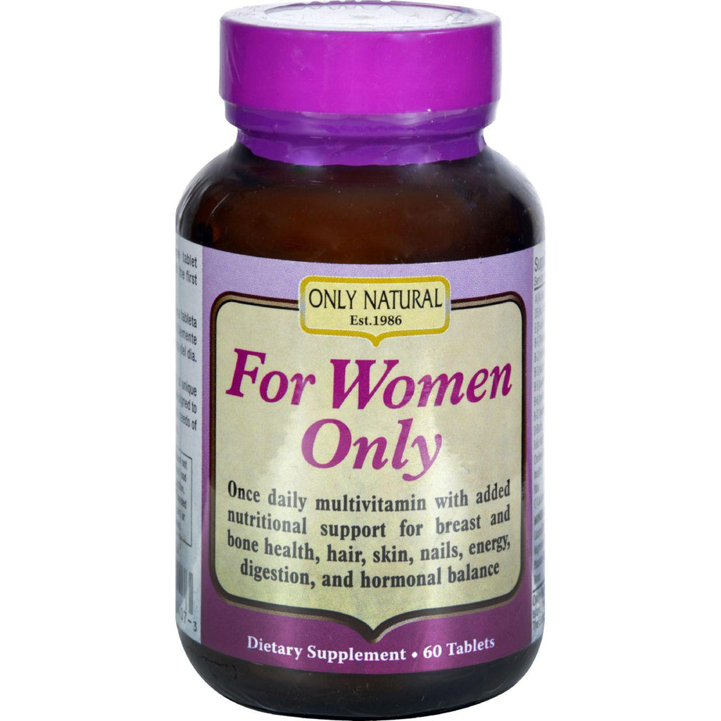 Only Natural For Women - 60 Tablets