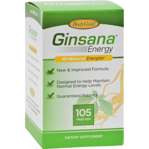 Pharmatron Alan James Ginsana Energy - 105 Softgels