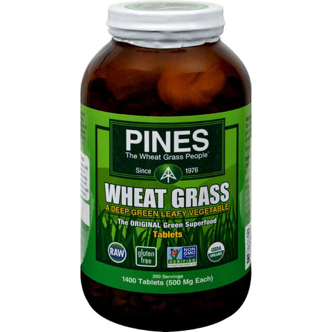 Pines International Wheat Grass - 500 Mg - 1400 Tablets