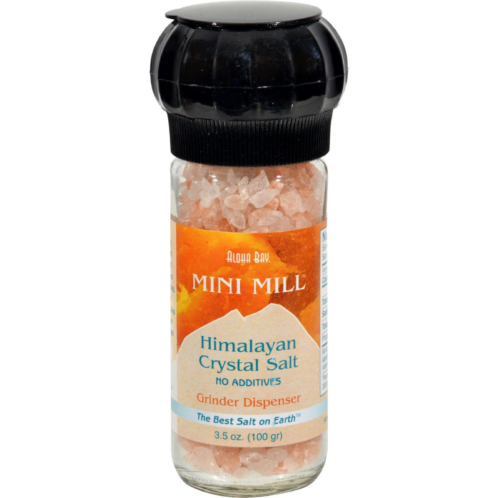 Himalayan Mini Mill Crystal Salt With Grinder - 3.5 Oz