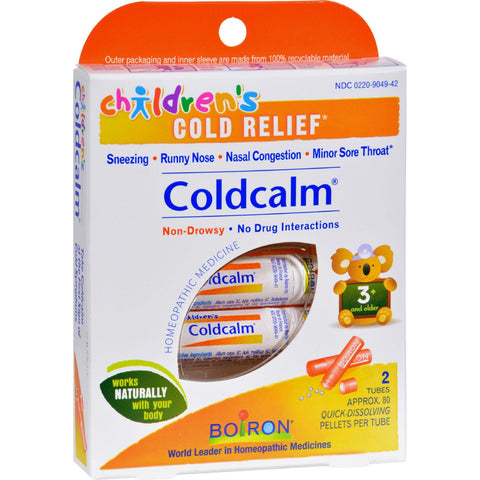 Boiron Children's Cold Calm Pellets - 2 Doses