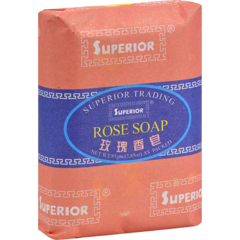 Superior Bee And Flower Rose Soap - 2.85 Oz