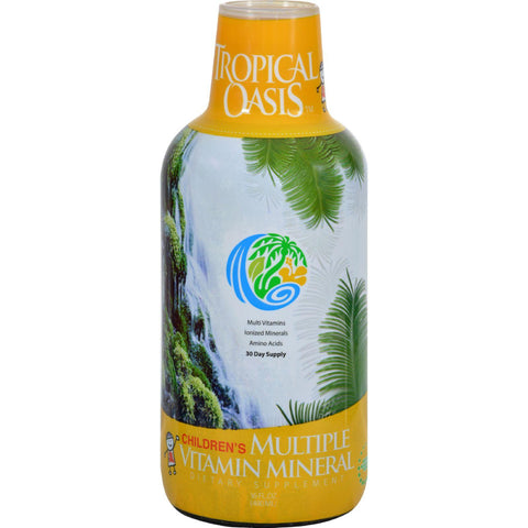 Tropical Oasis Children's Multiple Vitamin Mineral - 16 Fl Oz