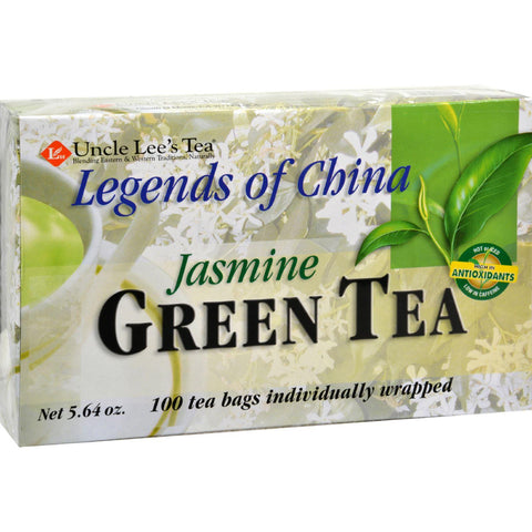 Uncle Lee's Legend Of China Green Tea Jasmine - 100 Tea Bags