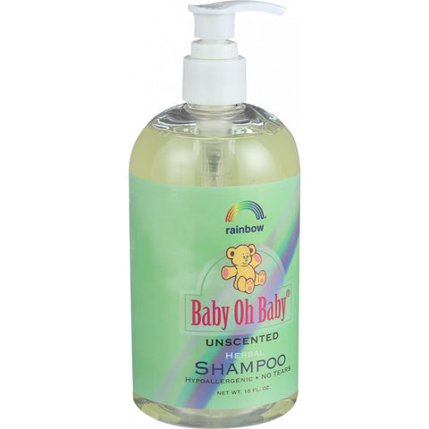 Rainbow Research Baby Oh Baby Organic Herbal Shampoo - Unscented - 16 Oz