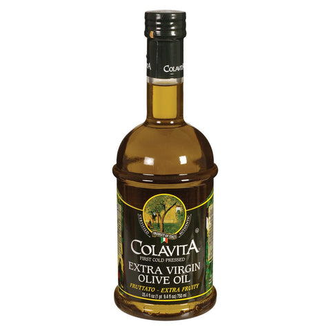 Colavita Extra Virgin Olive Oil - Premium Italian - Case Of 6 - 25.4 Fl Oz.