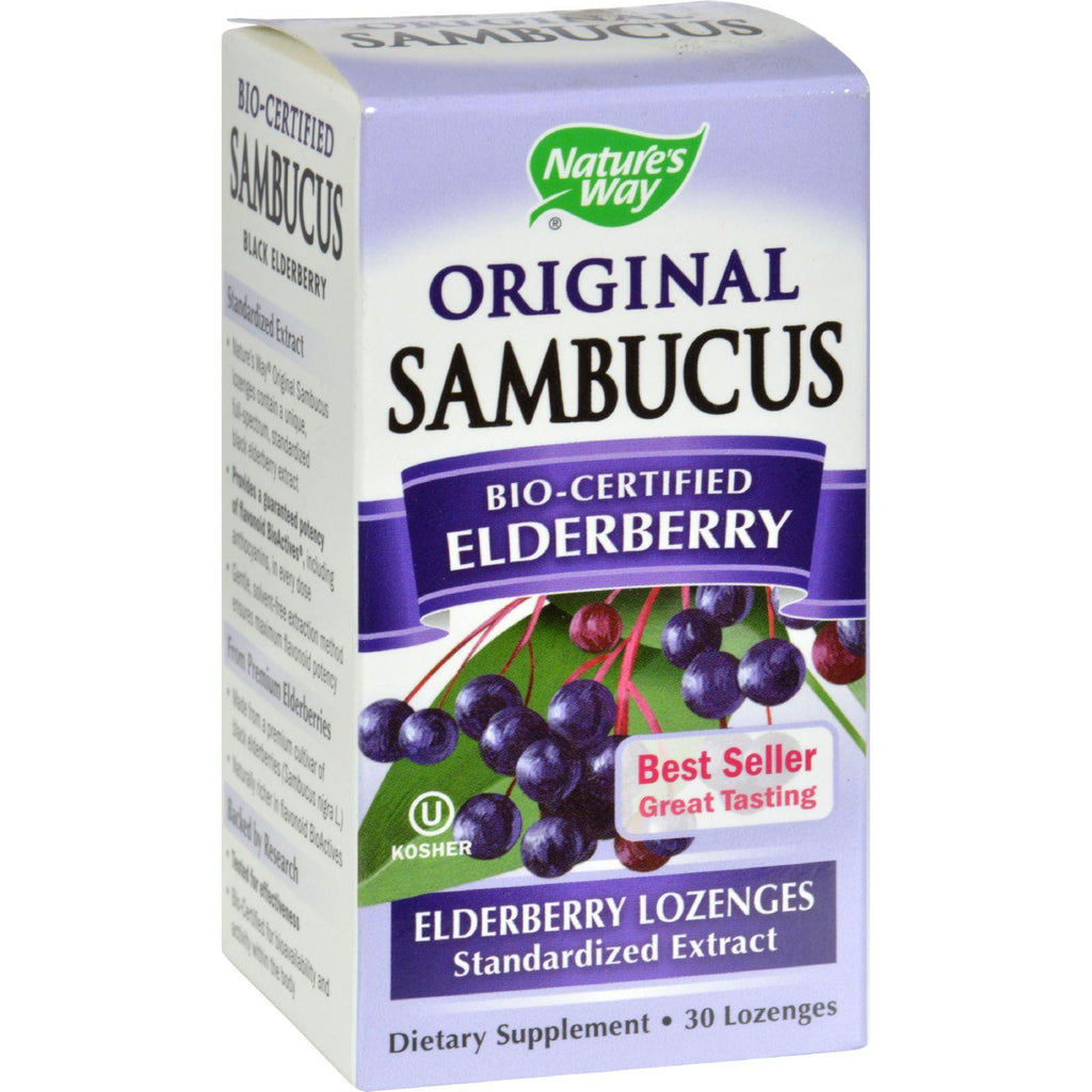 Nature's Way Sambucus Original Lozenges - 30 Lozenges