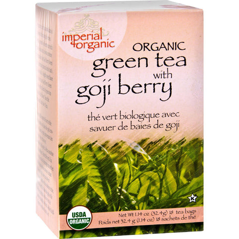 Uncle Lee's Imperial Organic Green Tea With Goji Berry - 18 Tea Bags