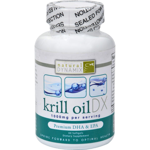 Natural Dynamix Krill Oil Dx - 60 Softgels