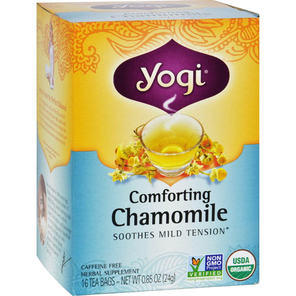 Yogi Tea Comforting Chamomile - Caffeine Free - 16 Tea Bags