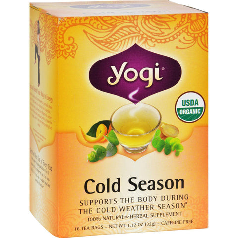 Yogi Tea Cold Season - Caffeine Free - 16 Tea Bags
