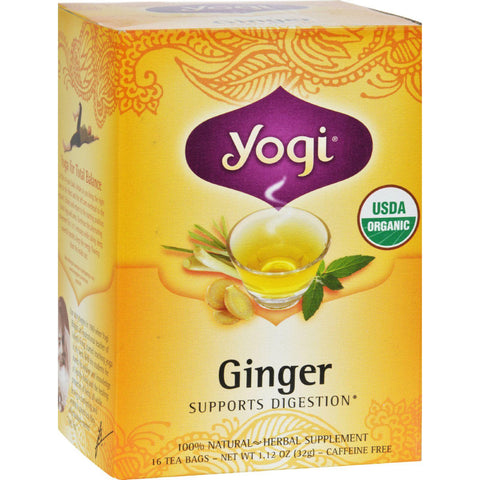 Yogi Tea Organic - Ginger - 16 Tea Bags