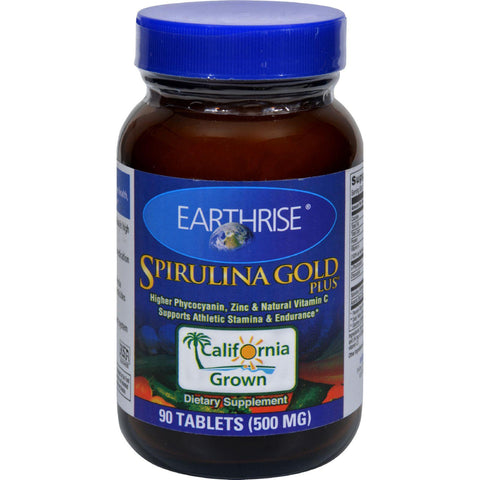 Earthrise Spirulina Gold Plus - 90 Tablets