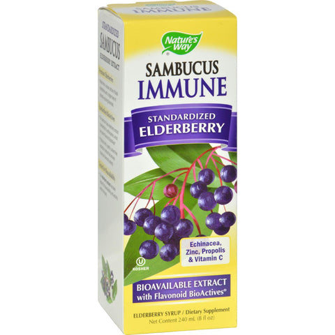 Nature's Way Sambucus Immune Syrup - 8 Fl Oz