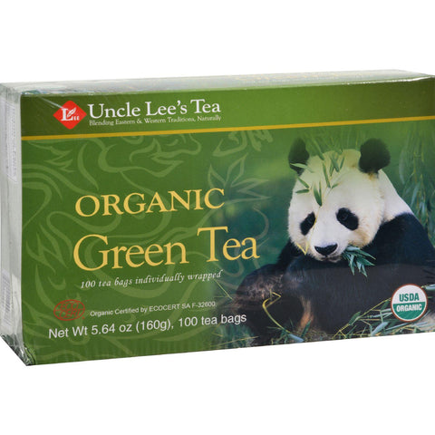 Uncle Lee's Legends Of China Organic Green Tea - 100 Tea Bags