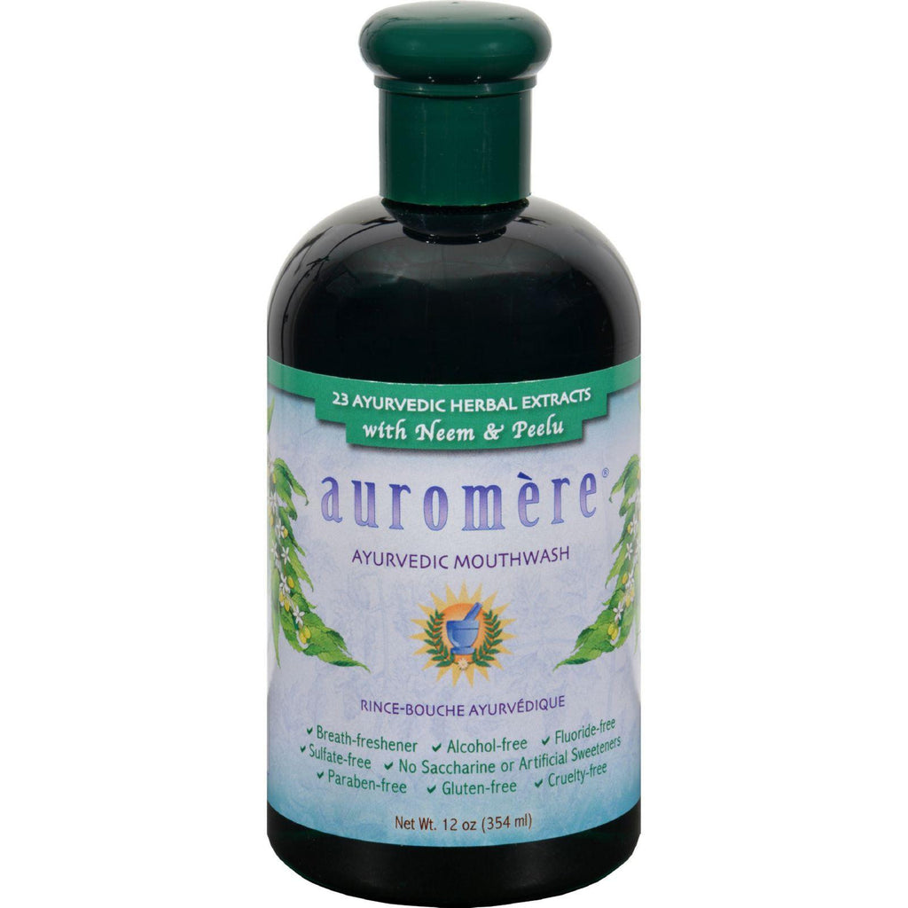 Auromere Mouthwash - Ayurvedic - 12 Fl Oz