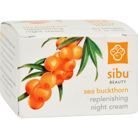 Sibu Beauty Replenishing Night Cream Sea Buckthorn - 1 Fl Oz