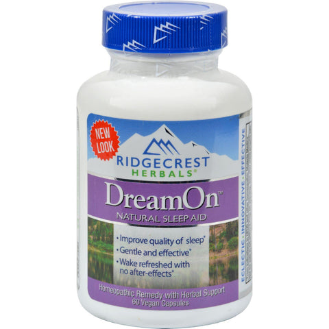 Ridgecrest Herbals Dreamon Natural Sleep Aid - 60 Capsules