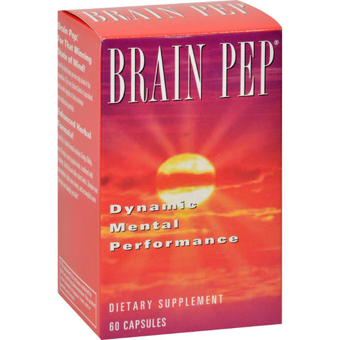Natural Balance Brain Pep - 60 Capsules