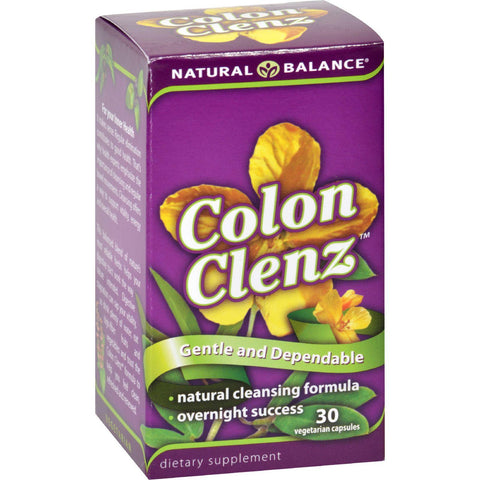 Natural Balance Colon Clenz - 30 Vegetarian Capsules