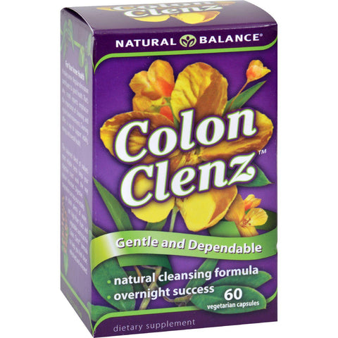 Natural Balance Colon Clenz - 60 Vegetable Capsules