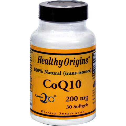Healthy Origins Coq10 200 Mg Kaneka Q10 - 30 Softgels
