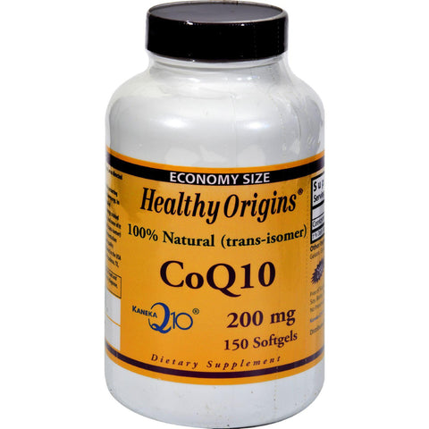 Healthy Origins Coq10 Gels - 200 Mg - 150 Softgels