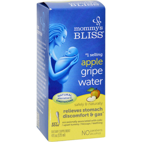 Mommy's Bliss Gripe Water Apple - 4 Fl Oz